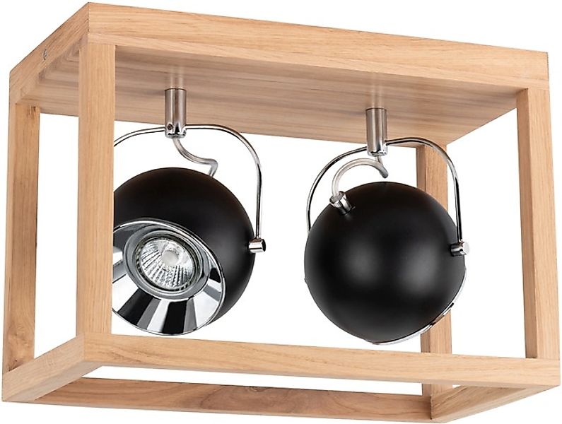 SPOT Light LED Deckenleuchte »ROY«, 2 flammig, Leuchtmittel GU10   LED wech günstig online kaufen