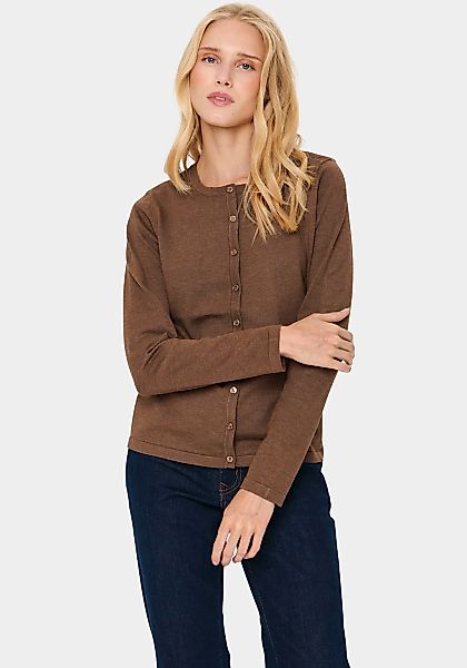 Saint Tropez Strickjacke A8661, MilaSZ R-Neck günstig online kaufen