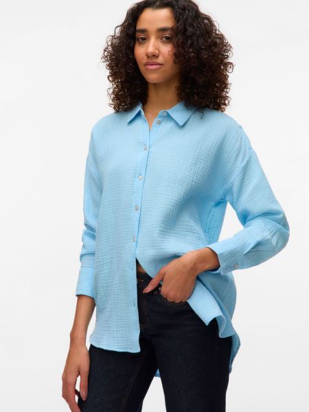Vero Moda Blusenshirt Langarm- mit Brusttasche günstig online kaufen