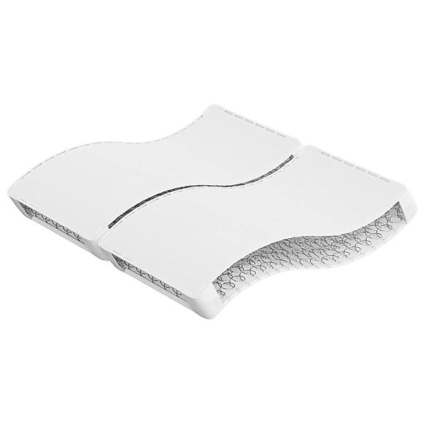 vidaXL Matratze Bonnell-Federkern Mittel 200x200 cm 3206382 günstig online kaufen