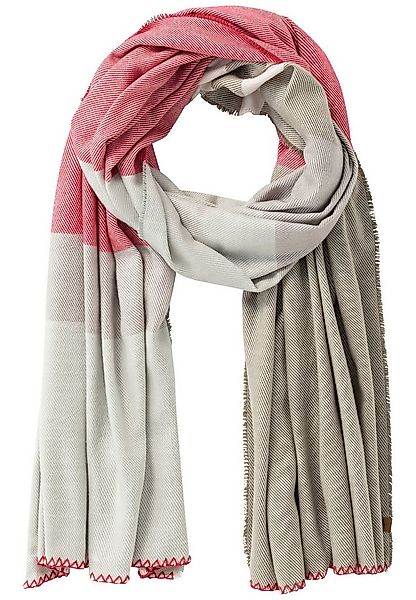 camel active Schal Feiner Webschal mit feinem Streifenmuster günstig online kaufen