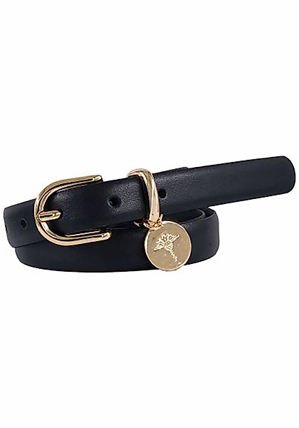 JOOP Ledergürtel mit Dornschließe und Logo-Anhänger, Breite 2cm günstig online kaufen