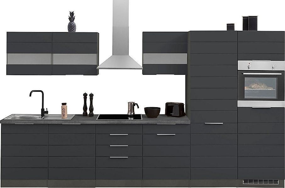 KOCHSTATION Küchenzeile KS-Luhe, 360 cm breit, wahlweise mit oder ohne E-Ge günstig online kaufen