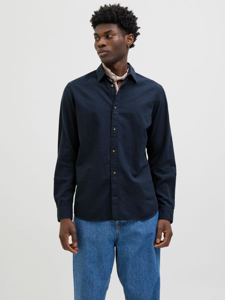 Jack & Jones Langarmhemd "JJESUMMER SHIRT LS SN" mit Hemdkragen günstig online kaufen