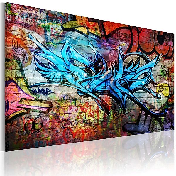 Wandbild - Anonymous graffiti günstig online kaufen