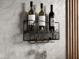 Lenmar Weinregal Weinregal aus Metall, Flaschenregal, günstig online kaufen