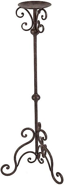 Ambiente Haus Wandkerzenhalter Kerzenständer - antikbraun 80cm (1 St) günstig online kaufen