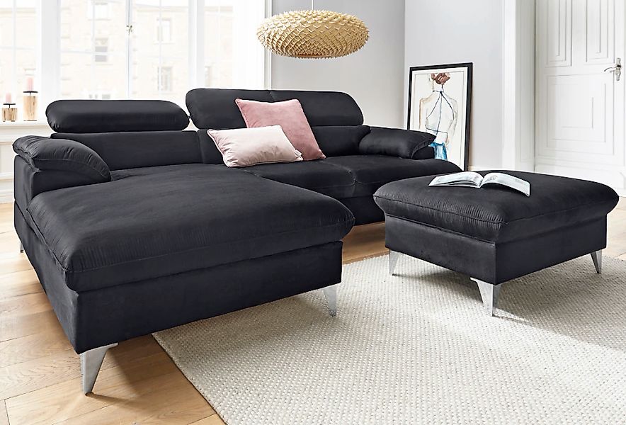 COTTA Polstergarnitur "Caluso L-Form", (2 tlg.), Set bestehend aus: Ecksofa günstig online kaufen