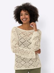 heine Strickpullover Ajourpullover günstig online kaufen