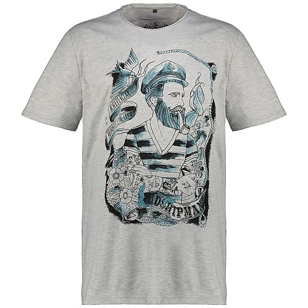 HangOwear T-Shirt "Midshipman" Farbe grau Größe: 3XL günstig online kaufen