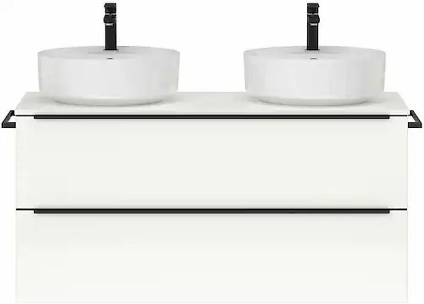 nobilia® Waschtisch-Set »Alvene« vormontiert, mit Soft-Close, 1 Stk. tlg. H günstig online kaufen