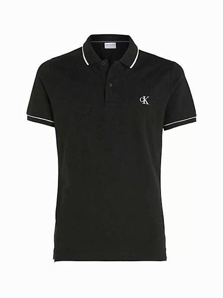 Calvin Klein Jeans Poloshirt CK ESSENTIAL TIPPING SLIM POLO mit Markenstick günstig online kaufen