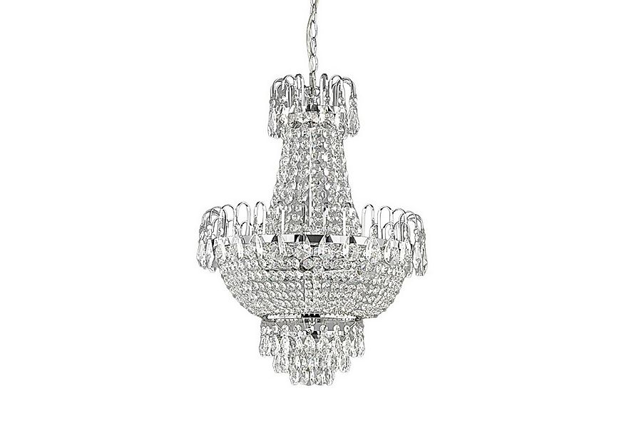 Lindby Kronleuchter Casparia, Transparent IP20, 5 x 40 W günstig online kaufen