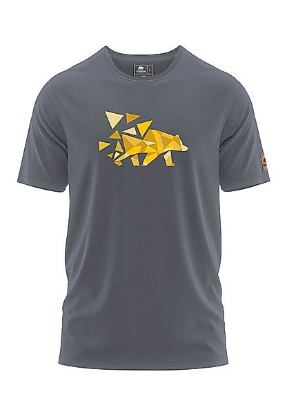FORSBERG T-Shirt Mikkelson T-Shirt mit Polygonbär günstig online kaufen