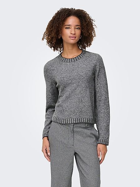 ONLY Strickpullover ONLFINA LS STITCH O-NECK günstig online kaufen