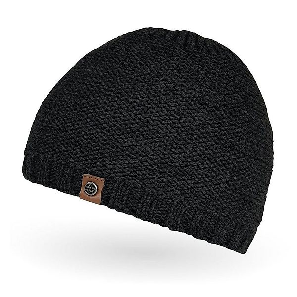 Neverless Strickmütze gefütterte Strickmütze für Herren, Mütze mit Fleece F günstig online kaufen