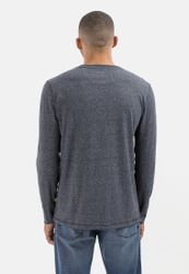 camel active Langarmshirt aus nachhaltigen Baumwollmix günstig online kaufen