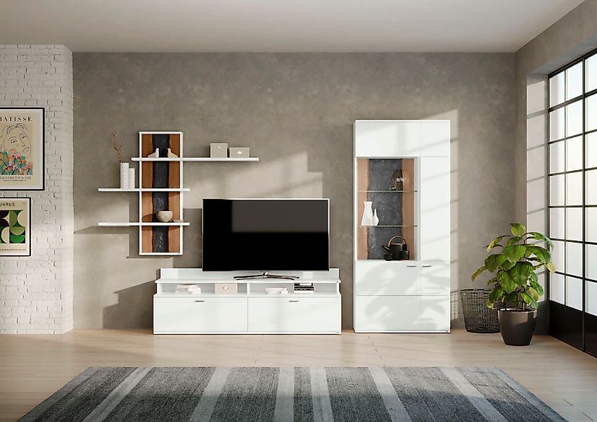 set one by Musterring Wohnwand "TACOMA" Set, 4 Stk. tlg. günstig online kaufen