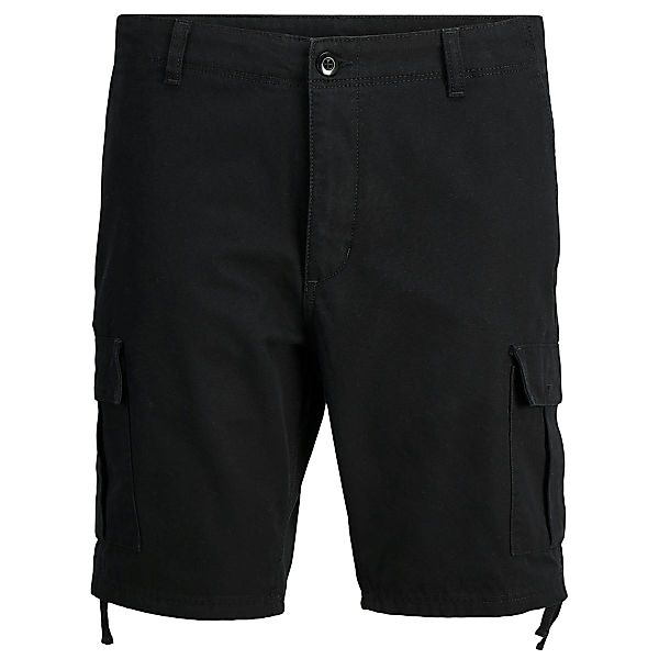 Jack&Jones Cargo-Shorts aus Baumwolle Farbe schwarz Größe: W40 günstig online kaufen