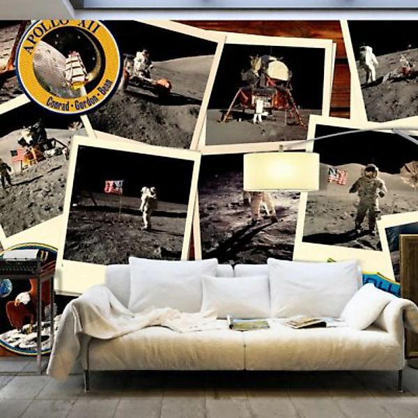 artgeist Fototapete Moon Travel mehrfarbig Gr. 500 x 280 günstig online kaufen