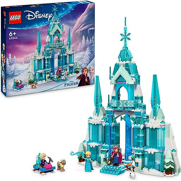 LEGO® Elsas Winterpalast (43244), LEGO Disney Princess Konstruktionsspielst günstig online kaufen