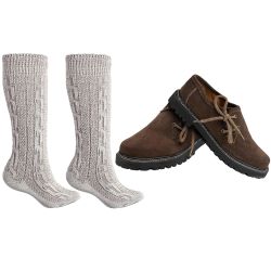 German Wear GW1800VL+GW200 Set Haferlschuh (Spar-Set, günstig online kaufen