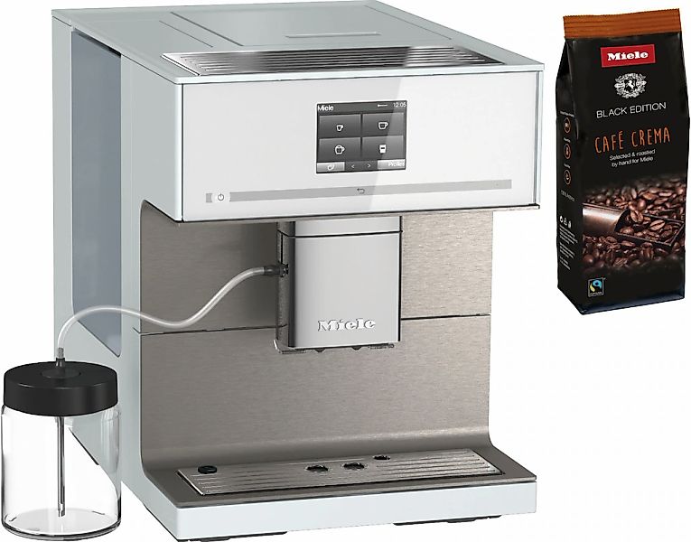 Miele Kaffeevollautomat "CM7550 CoffeePassion, inkl. Milchgefäß, Kaffeekann günstig online kaufen