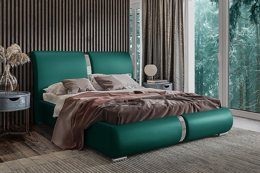 99rooms Polsterbett Lourdes (Schlafzimmerbett, Bett), 120/140/160/180/200 x günstig online kaufen