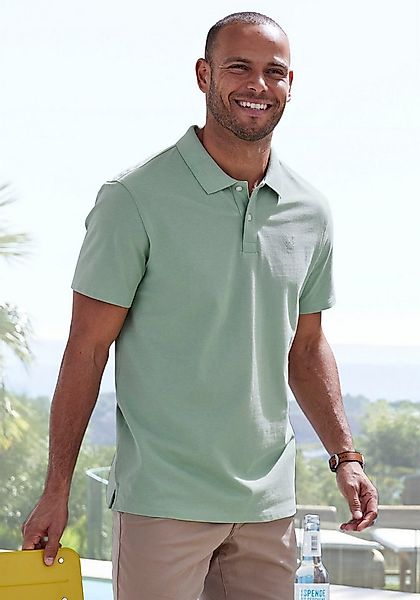 John Devin Poloshirt mit dezenter- hochwertiger Logostickerei günstig online kaufen