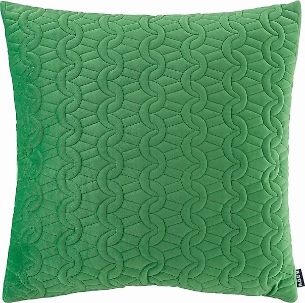 H.O.C.K. Dekokissen "Soft Nobile" mit gesteppten Mustern, Kissenhülle mit F günstig online kaufen