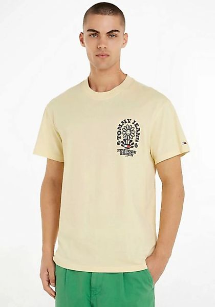Tommy Jeans T-Shirt TJM HOMEGROWN PLANT TEE mit großem Print auf dem Rücken günstig online kaufen