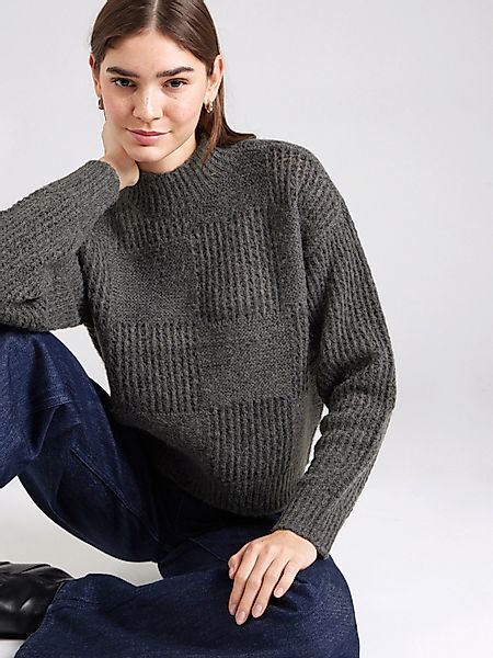 Vero Moda Rundhalspullover (1-tlg) Lochmuster günstig online kaufen