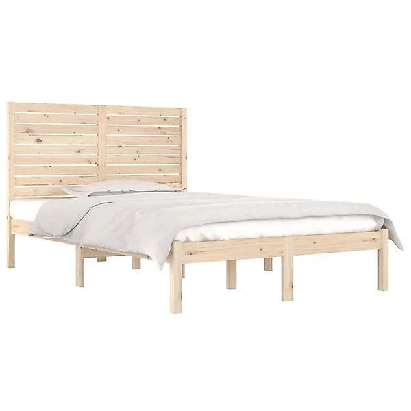 vidaXL Massivholzbett 140x190 cm 3104588 günstig online kaufen