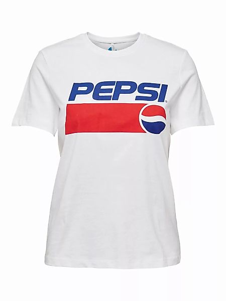 ONLY Pepsi T-shirt Damen White günstig online kaufen