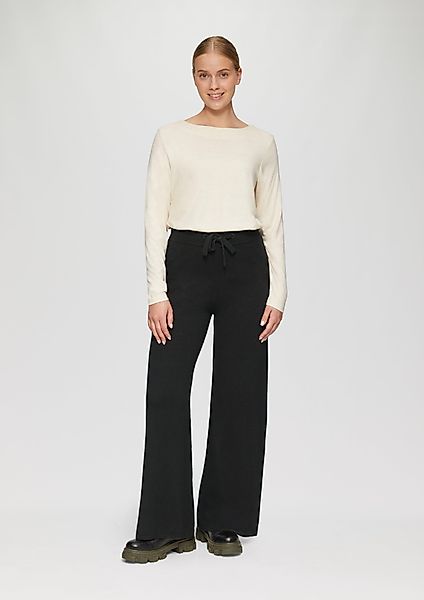 s.Oliver Stoffhose Strickhose aus Kaschmirmix mit günstig online kaufen