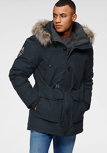 Bruno Banani Parka strapazierfähiges Material, abnehmbare günstig online kaufen