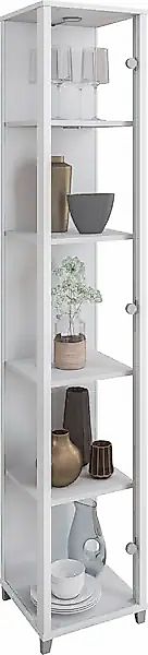 fif möbel Vitrine »OPTIMA«, Standvitrine, Vitrinenschrank, Glasvitrine, Sam günstig online kaufen