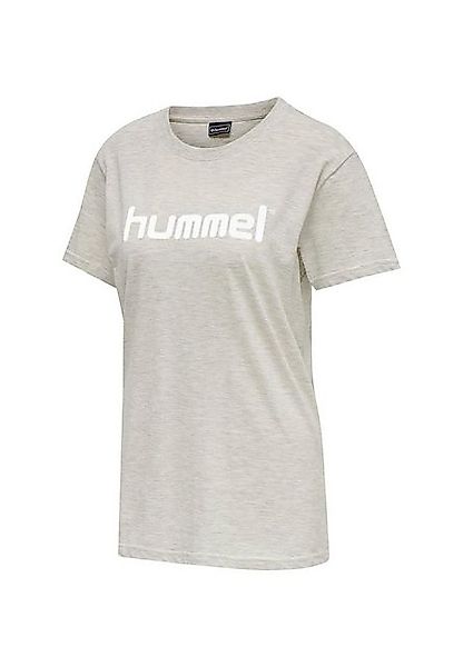 hummel T-Shirt Training Kurzarm Sport Rundhals Figurbetont HMLGO COTTON T-S günstig online kaufen
