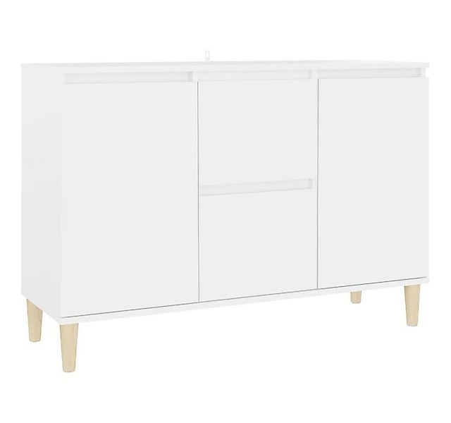 furnicato Sideboard Weiß 103,5x35x70 cm Holzwerkstoff (1 St) günstig online kaufen