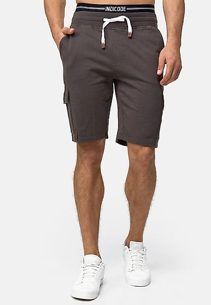 Indicode Sweatshorts White Rock aus 100 günstig online kaufen