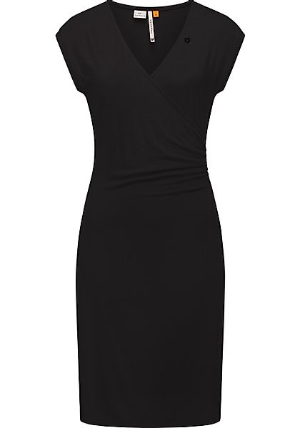 Ragwear Etuikleid "Crupi", figurbetontes Sommerkleid mit Raffung an der Tai günstig online kaufen