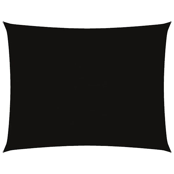 vidaXL Sonnensegel Oxford-Gewebe Rechteckig 5x7 m Schwarz 135770 günstig online kaufen