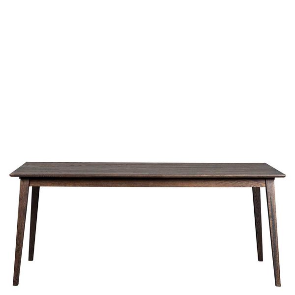 Küchentisch in Eiche dunkel Massivholz günstig online kaufen