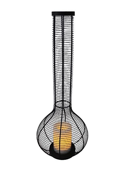 Arnusa LED Solarleuchte Laterne mit Solarkerze günstig online kaufen