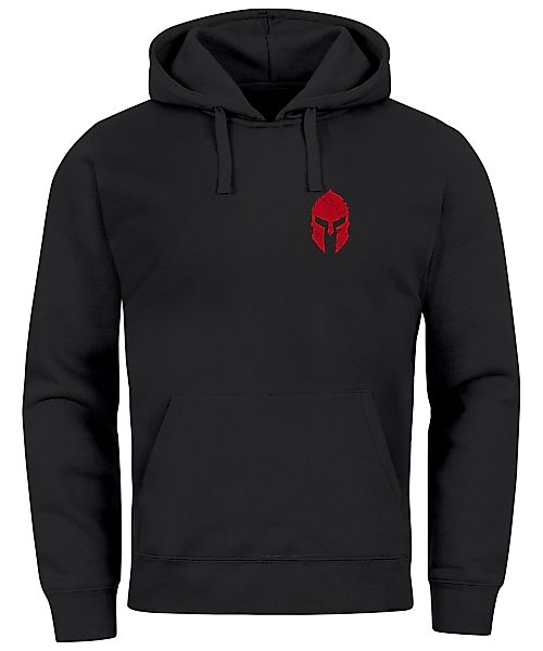Neverless Hoodie Hoodie Herren Logo Print günstig online kaufen
