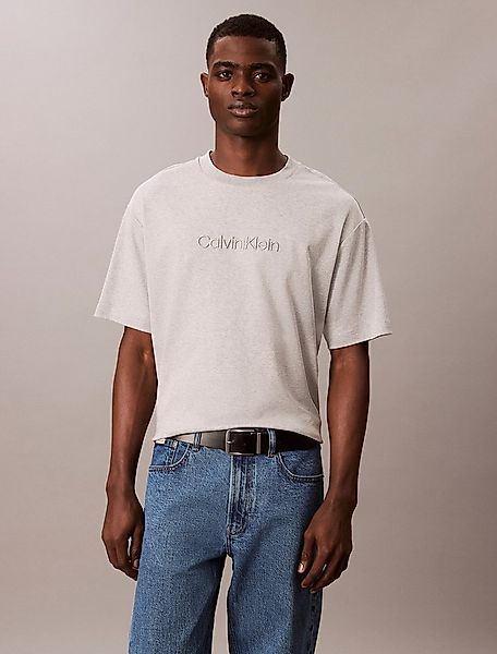 Calvin Klein T-Shirt A - Rel Fashion Logo Tee Mit Rundhalsausschnitt günstig online kaufen
