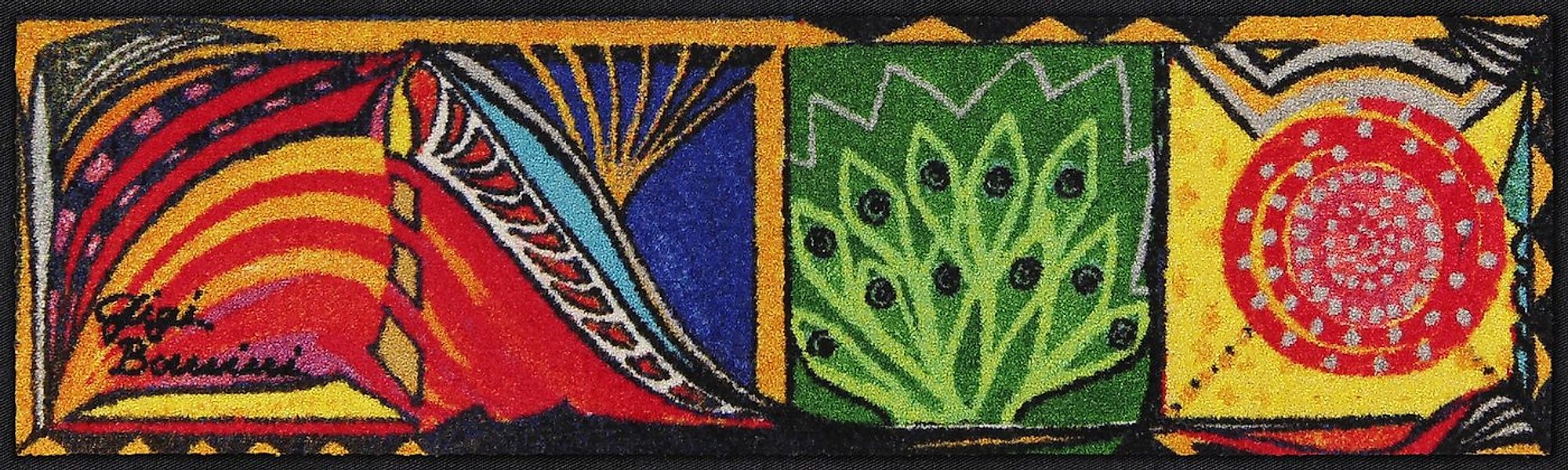 Salonloewe Fußmatte Salonloewe GEMELLI Fußmatte Wohnmatte 30 x 100 cm, Rech günstig online kaufen