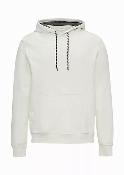 s.Oliver Sweatshirt Hoodie mit Kängurutasche und Stickerei Stickerei günstig online kaufen