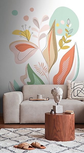 living walls Fototapete Fototapete Floral, glatt, günstig online kaufen