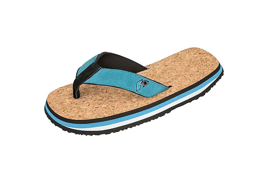 F2 F2 Damen Schuhe Beach Slipper Comfort Flip Flops 38/39 Blau 2024/25 Slip günstig online kaufen
